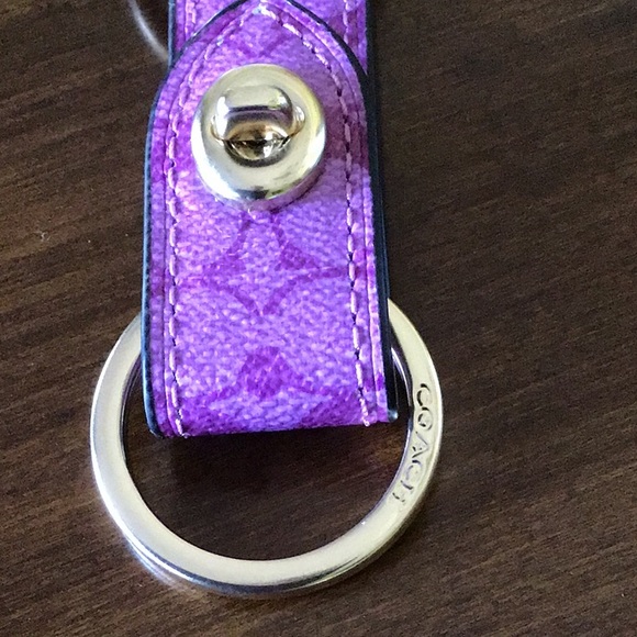 Coach Accessories Coach Trigger Snap Signature Canvas Valet